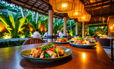 Review of Lion X Restaurant in Nusa Dua, Indonesia: An Evening Dining Experience