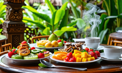 Top Breakfast – Review of Shrida Restaurant – Flavors of Ubud, Ubud, Indonesia